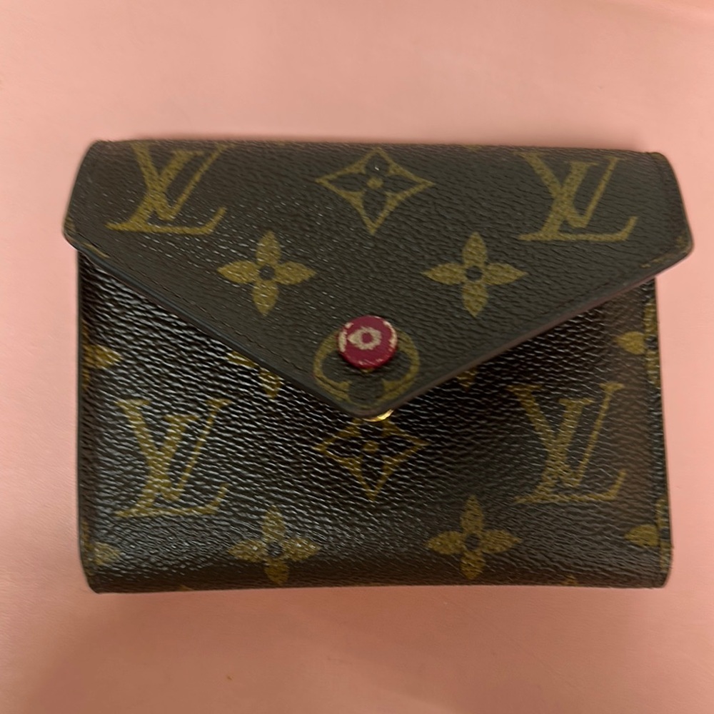 Louis Vuitton Brown Monogram Compact Wallet